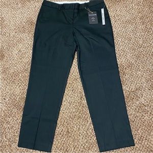 NWT Zac & Rachel Black professional office Slim Ankle Pants size 10